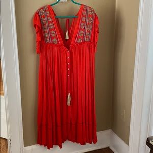 Free People Will Wait For You Midi Dress